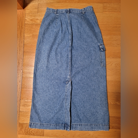 Classic Blue Denim Skirt - Picture 2 of 9